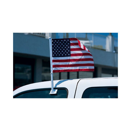 CAR DEALER DEPOT Patriotic American, Window Clip-On, U.S. Flag (Per Dozen) Pk 415-AF